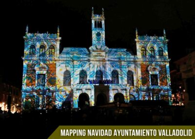 MAPPING NAVIDAD AYUNTAMIENTO VALLADOLID