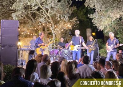CONCIERTO HOMBRES G