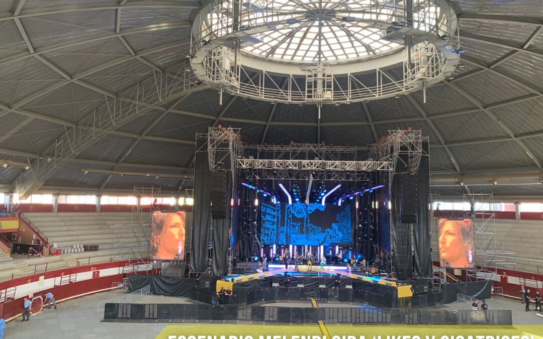 ESCENARIO MELENDI GIRA ‘LIKES Y CICATRICES’