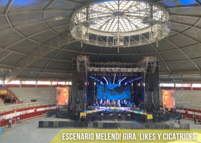 ESCENARIO MELENDI GIRA ‘LIKES Y CICATRICES’