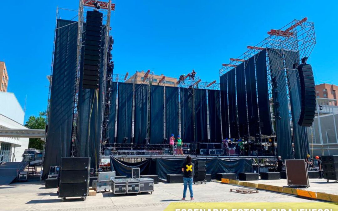 ESCENARIO ESTOPA GIRA ‘FUEGO’