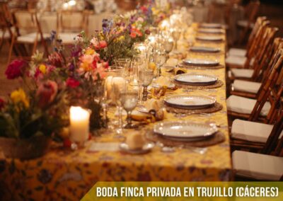 BODA FINCA PRIVADA EN TRUJILLO (CÁCERES)